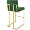 Privy Velvet Bar Stool