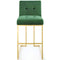 Privy Velvet Bar Stool