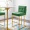 Privy Velvet Bar Stool