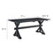 Windchime 71" Wood Dining Table