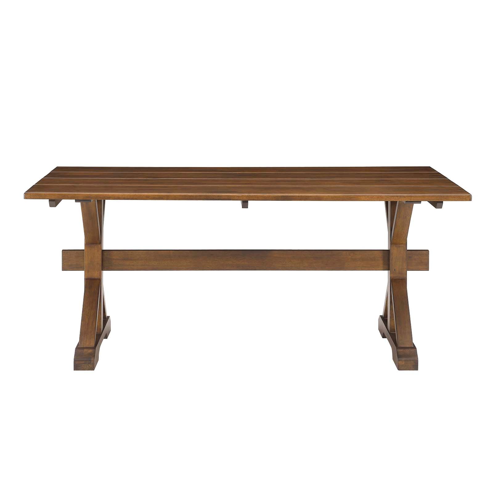 Windchime 71" Wood Dining Table