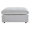 Commix Down Filled Overstuffed Performance Velvet 4-Piece Sectional Sofa
