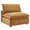 Commix Down Filled Overstuffed Performance Velvet 7-Piece Sectional Sofa
