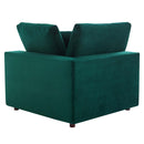 Commix Down Filled Overstuffed Performance Velvet 7-Piece Sectional Sofa