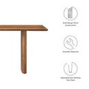 Amistad 58" Wood Bench