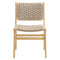 Saoirse Woven Rope Wood Dining Side Chair - Set of 2