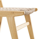 Saoirse Woven Rope Wood Dining Side Chair - Set of 2