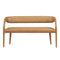 Pinnacle Vegan Leather Accent Bench