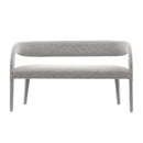 Pinnacle Boucle Fabric Accent Bench