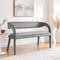 Pinnacle Performance Velvet Accent Bench