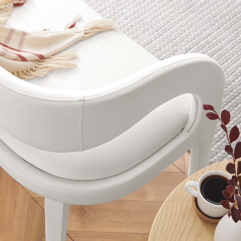 Pinnacle Performance Velvet Accent Bench