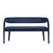 Pinnacle Performance Velvet Accent Bench