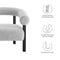 Sable Upholstered Fabric Armchair