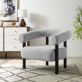 Sable Upholstered Fabric Armchair