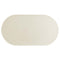 Caspian Oval Concrete Coffee Table