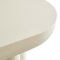 Caspian Oval Concrete Coffee Table