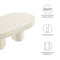 Caspian Oval Concrete Coffee Table