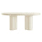 Caspian 72" Oval Concrete Dining Table