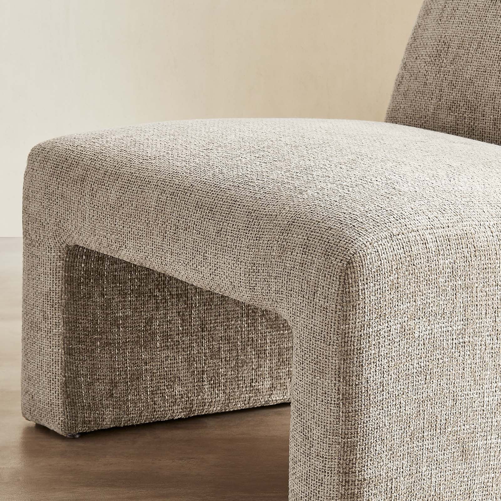Amita Chenille Upholstered Accent Chair