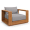 Tahoe Outdoor Patio Acacia Wood Chair