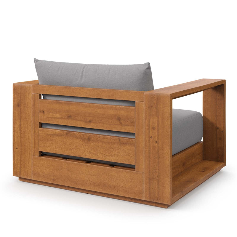 Tahoe Outdoor Patio Acacia Wood Chair