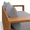 Tahoe Acacia Wood Outdoor Patio Acacia Wood Loveseat