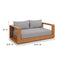 Tahoe Acacia Wood Outdoor Patio Acacia Wood Loveseat