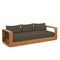 Tahoe Outdoor Patio Acacia Wood Sofa