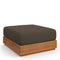 Tahoe Outdoor Patio Acacia Wood Ottoman