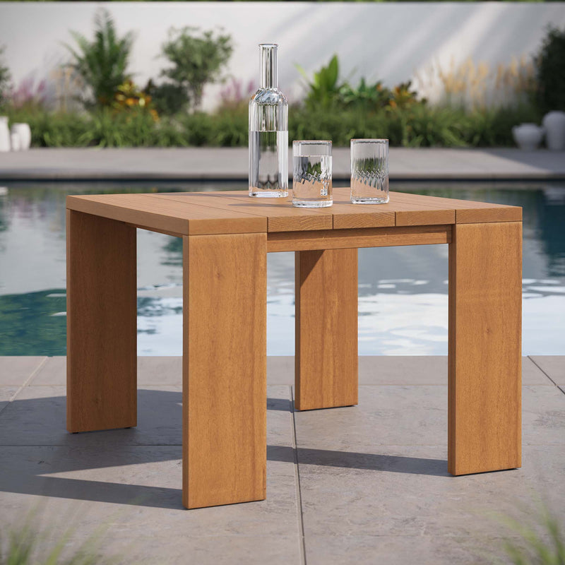 Tahoe Outdoor Patio Acacia Wood 3-Piece Furniture Set