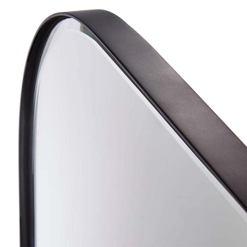 Edge Black Arch Floor Mirror