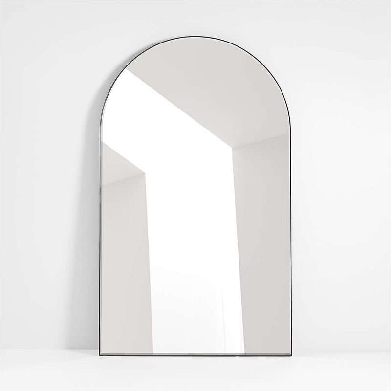 Arch Black Arch Floor Mirror