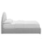 Resort Upholstered Fabric Arched Round Platform Bed