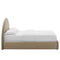 Resort Performance Velvet Arched Round Platform Bed