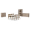 Camden Two Drawer Extendable Dining Table in Chai