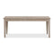 Camden Two Drawer Extendable Dining Table in Chai