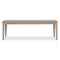 Camden Two Drawer Extendable Dining Table in Chai