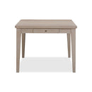 Camden Two Drawer Extendable Dining Table in Chai