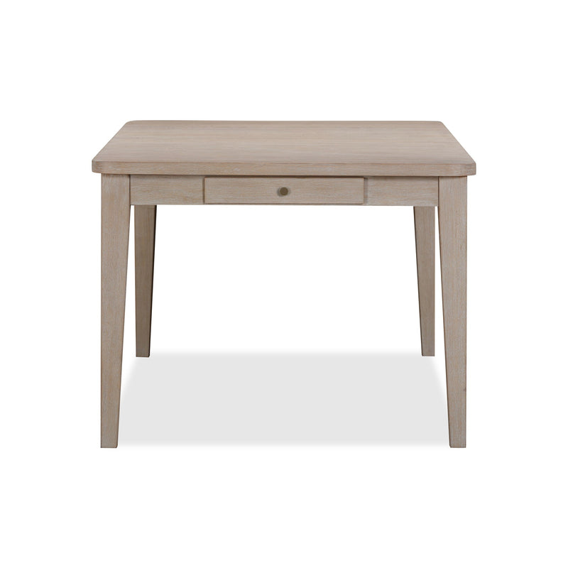 Camden Two Drawer Extendable Dining Table in Chai