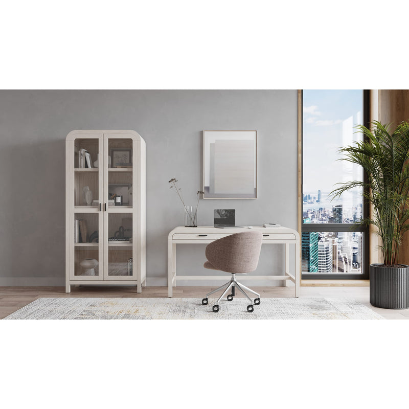 Drake Two Drawer Writing Desk in Sugar