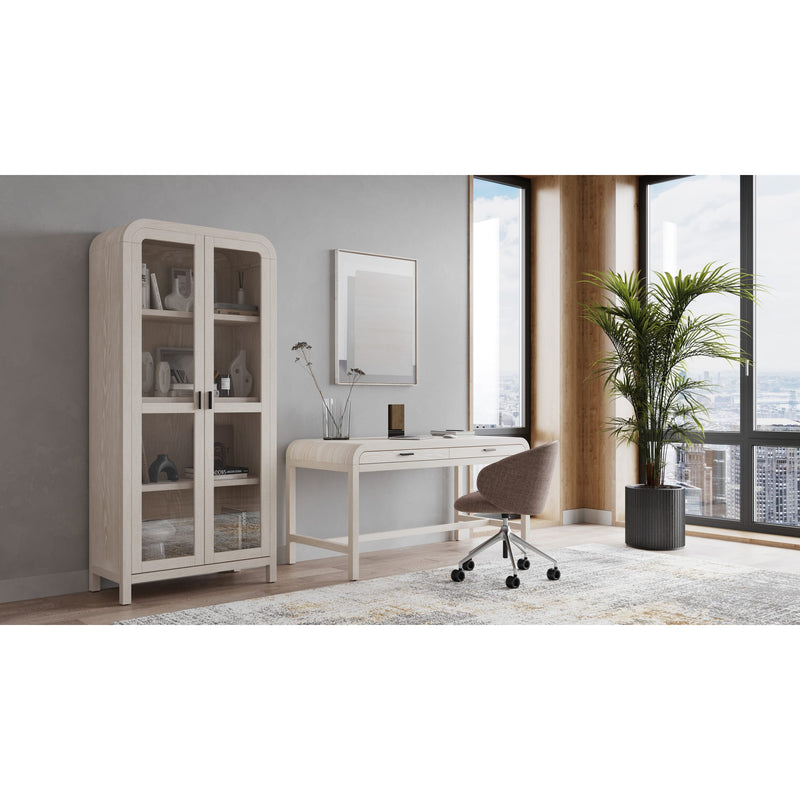 Drake Two Drawer Writing Desk in Sugar