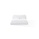 Elena Upholstered Bed in Vanilla Linen