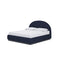 Flex Upholstered Bed in Blue Jeans Chenille