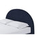 Flex Upholstered Bed in Blue Jeans Chenille