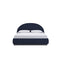 Flex Upholstered Bed in Blue Jeans Chenille