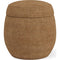 Flex Upholstered Ottoman in Porcini Chenille