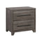 Hearst Solid Wood Two Drawer Nighstand in Sahara Tan
