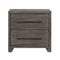 Hearst Solid Wood Two Drawer Nighstand in Sahara Tan