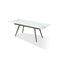 Lucia Extendable Stone Top Metal Leg Dining Table
