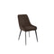 Lucia Upholstered Dining Chair Velvet and Metal